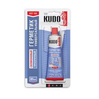 Герметик KUDO KST-100b силиконовый универсальный прозрачный, в тюбике 85 мл