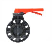 Дисковый поворотный затвор d110 с ручкой, уплотнение EPDM AQUAVIVA,  Россия