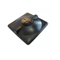 Емкость для душа 200л. черная  1180/1180/320 КХП