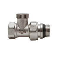 Клапан для радиатора запорный прямой 3/4" с уплотнением
