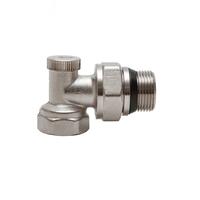 Клапан для радиатора запорный угловой3/4" с уплотнением