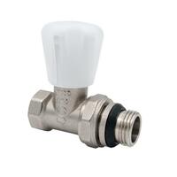 Клапан для радиатора ручной прямой 3/4" с уплотнением