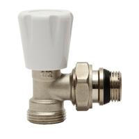 Клапан для радиатора ручной угловой 1/2" с евроконусом