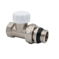 Клапан настроечный для радиатора с уплотнением прямой вн-нар 1/2"