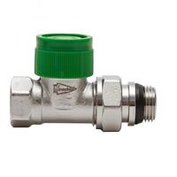 Клапан термостатический для радиатора прямой 1/2'' с уплотнением