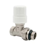 Клапан термостатический для радиатора с уплотнением прямой вн-нар 3/4"