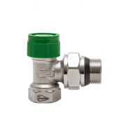 Клапан термостатический для радиатора угловой 3/4'' с уплотнением