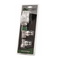 Комплект терморегулирующего оборудования угловой 1/2" 3 в 1