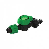 Кран стартовый с поджимом для капельной ленты ( кольцо ) К/Л 17*12