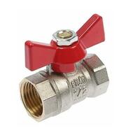 Кран шаровый ВВ 1/2 бабочка