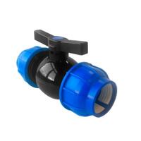 Кран шаровый компр. 110 цанга