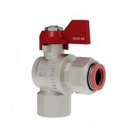 Кран шаровый с накидной гайкой угловой ВВ 1/2 флажок (VG-107401)