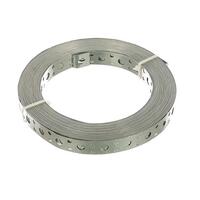 Лента 20х0.5 мм, 25м, вентиляционная перфорированная прямая ПВЛ ЗУБР (310247-20-05)