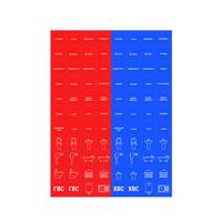 Наклейки маркировочные для коллекторов