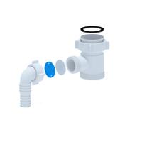 Отвод 1 1/2"*1 1/2" для стиральной машины M110