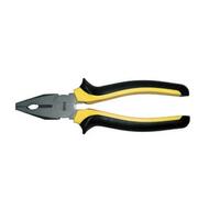 Пассатижи 180 мм мягкие прорез.черн/жел ручки, молибденовое покрытие "Стайл"