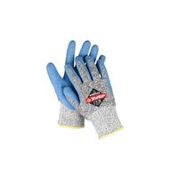 Перчатки с рельефным латексным покрытием для защиты от порезов