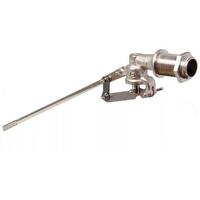 Поплавковый мех. регулятор уровня (5 осей) 3/4", штамп. латунь, нерж. седло, штанга 320мм-ста