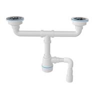 Сифон д/к двойной 3 1/2 с г/т 1 1/2 40/50