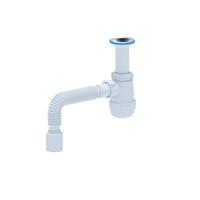 Сифон 1 1/2*40 с гиб. трубой 40х50  А0510