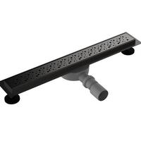 Трап для душа линейный 600х70мм с глянцевой мет.реш., сухой затвор, выход под 40/50мм Aquant