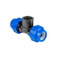 Тройник ВР 90х3"х90 пнд