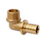 Угольник аксиальный переходной  НР 20(2,8) х 3/4"