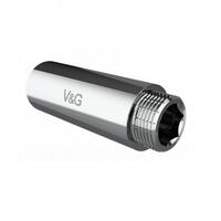 Удлинитель хром ВН 1 х 15 мм (VG-210126)