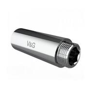 Удлинитель хром ВН 1/2 х 70 мм (VG-210109)