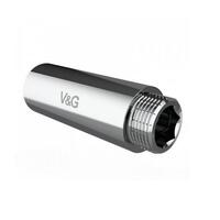 Удлинитель хром ВН 3/4 х 40 мм (VG-210118)