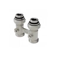 Узел для нижнего подключения угловой 1/2" Нх 3/4"