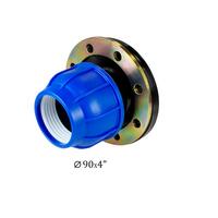 Фланцевое соединение 90х4" пластик