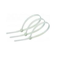 Хомуты-стяжки белые ХС-Б, 2.5-100 мм (100шт), нейлон.