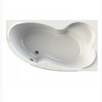 Ванна акриловая Ирма 169*110 (правосторонняя), каркас