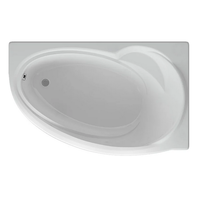 Ванна акриловая ассиметричная 160х97 см, левосторонняя PAOLINA