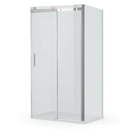 Душевое ограждение SANTREK AQUA Evo-DF-1200-C-Chrome 1200*1950 Прямое, стекло Прозр. 8мм, профиль Хр