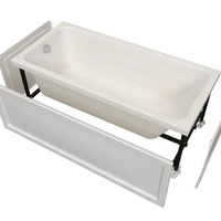 Панель фронтальная с креплением к ванне Дижон 170*70