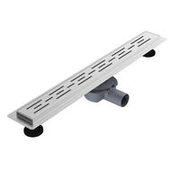 Трап линейный нерж 300х50мм реш. пов. излив, комб. затв. №4