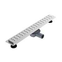 Трап линейный нерж 300х50мм реш. пов. излив, комб. затв. №8