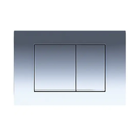 Панель смыва AZARIO FORTE хром глянец (квадратная)