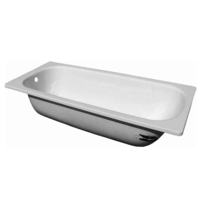 Ванна стальная Loranto в комплекте с ножками 1600*700*390мм (1.5мм)