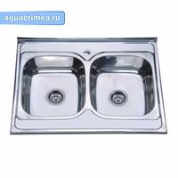 ZERIX  мойка Z8060-06-180Е (SATIN)  (7шт/ящ)