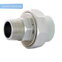 Американка НР 40 х 1 1/4" СЕРАЯ PPR