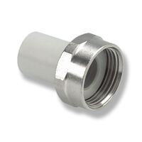 Штуцер с НГ 20х3/4" СЕРЫЙ PPR