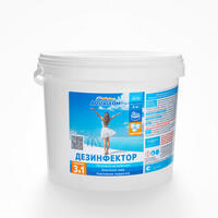 DKM4Т Дезинфектор МСХ.КД медлен.стаб.хлор компл.действия. таб (20г) 4кг