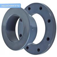 Соединение фланцевое подвижное ПВХ (бурт+фланец), PN 16,d 160mm.DN 150