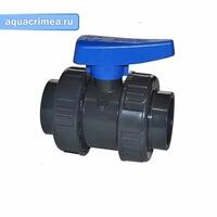 Кран шаровый d32 с муфтовым окончанием EFFAST, Италия, Арт.№ BDRBVD0320