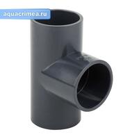 Тройник клеевой 90° d110 PN10 AQUAVIVA, Россия