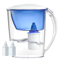 Кувшин "Барьер Экстра" (индиго) 2,5 л (+2 доп. модуля жесткость)