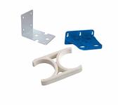 Клипсы, кронштейны, крепления, хомуты